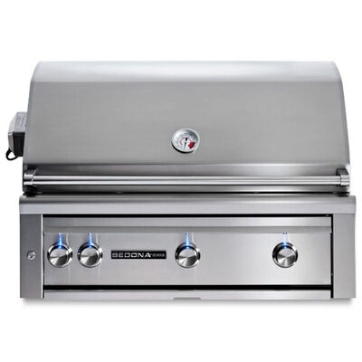 Sedona by Lynx 36 in. 3-Burner Built-In Liquid Propane Gas Grill with Rotisserie - Stainless Steel | L601RLP