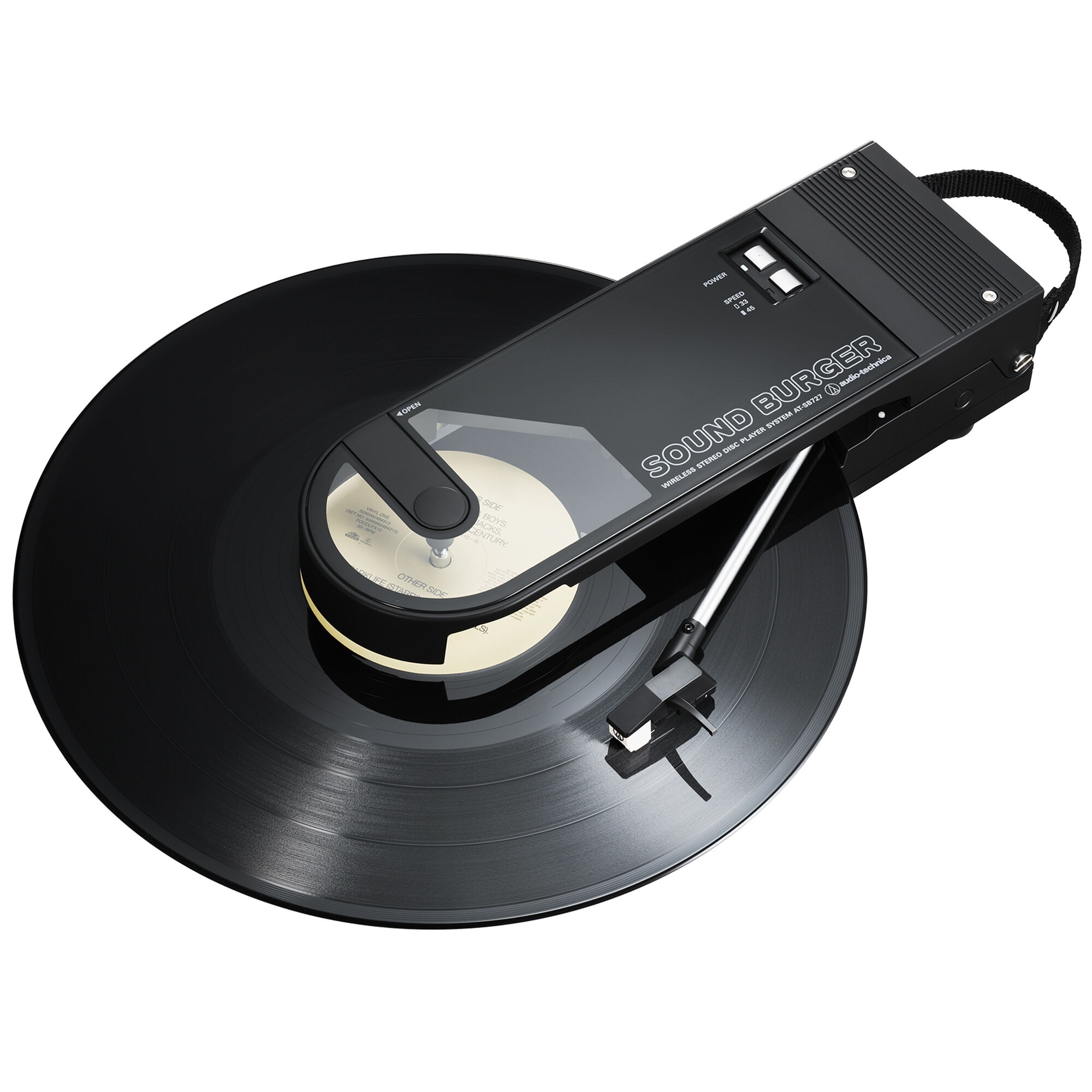 Audio-Technica Sound Burger Portable Turntable AT-SB727-YL