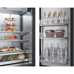 Signature Kitchen Suite 48 in. 26 cu. ft. Built-In Smart Counter Depth 6-Door French Door Refrigerator with Internal Water Dispenser - Custom Panel Ready, , hires