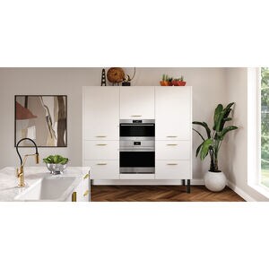 Wolf E Series 30 in. 2.4 cu. ft. Steam Electric Single Wall Oven with Dual Convection - Stainless Steel, , hires