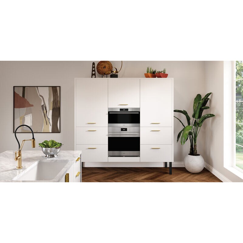 Wolf E Series 30 in. 2.4 cu. ft. Steam Electric Single Wall Oven with Dual Convection - Stainless Steel, , hires