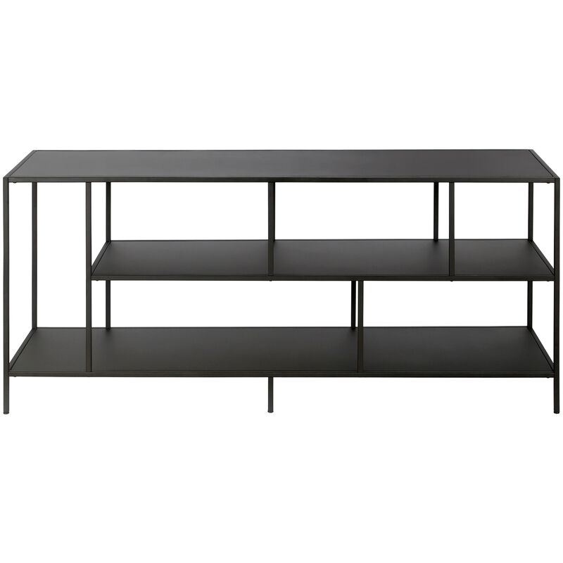 Preston & Cole Malachi 55" Wide TV Stand for TVs up to 60" - Blackened Bronze, , hires