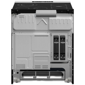 Maytag 30 in. 5.3 cu. ft. Smart Air-Fry Standard Convection Slide-In Electric Range with Radiant Burners, Reversible Grill & Griddle - Fingerprint Resistant Stainless Steel, , hires