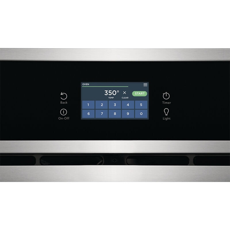 Frigidaire 27 in. 3.8 cu. ft. Electric Single Wall Oven with Standard Convection - Stainless Steel, Stainless Steel, hires