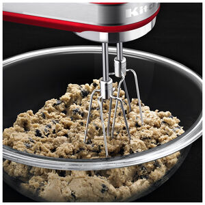 KitchenAid Ultra Power 5-Speed Electric Hand Mixer with Stainless Steel Turbo Beater - Empire Red, Empire Red, hires