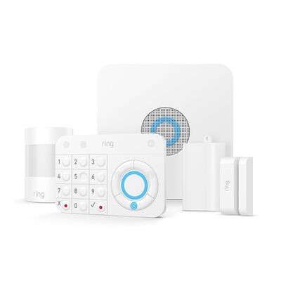 Ring Alarm Home Security System: Whole-Home Security with Optional 24/7 Professional Monitoring | 4K11S7-0EN0