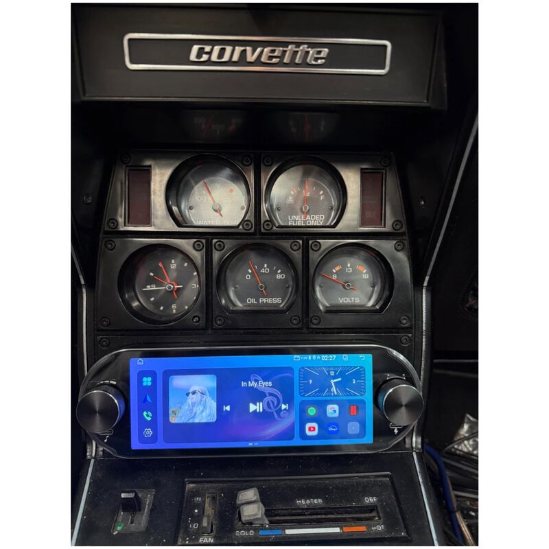 RDVFL Universal Touchscreen Single DIN Radio with 6.8" Screen with Wireless CarPlay and Wireless Android Auto, , hires