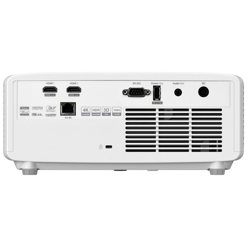 Optoma Eco-Friendly Short Throw Full HD Laser Home Projector - White, , hires