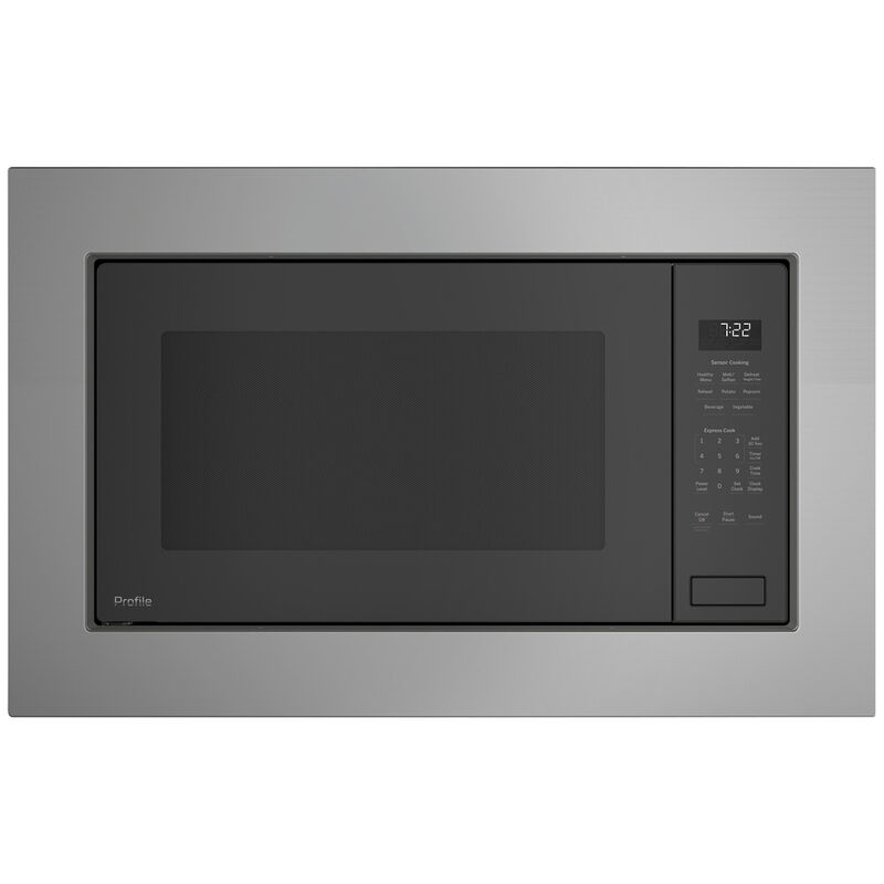 GE Built-In Trim Kit for Microwaves (Over the Range) - Stainless Steel, , hires