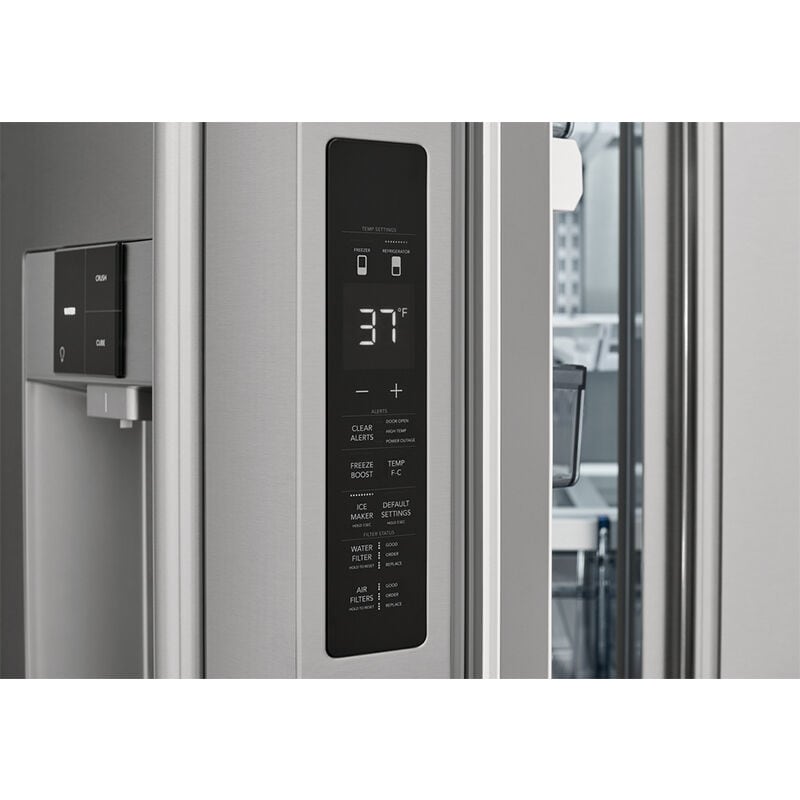 Frigidaire Professional 36 in. 22.6 cu. ft. Counter Depth French Door Refrigerator with Ice & Water Dispenser - Stainless Steel, , hires