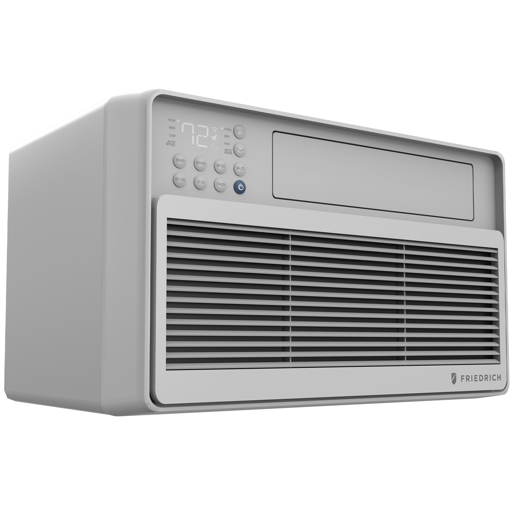 Friedrich Chill Premier Series 10 000 BTU Smart Energy Star Window Air Conditioner with Inverter 3 Fan Speeds Sleep Mode Remote Control White