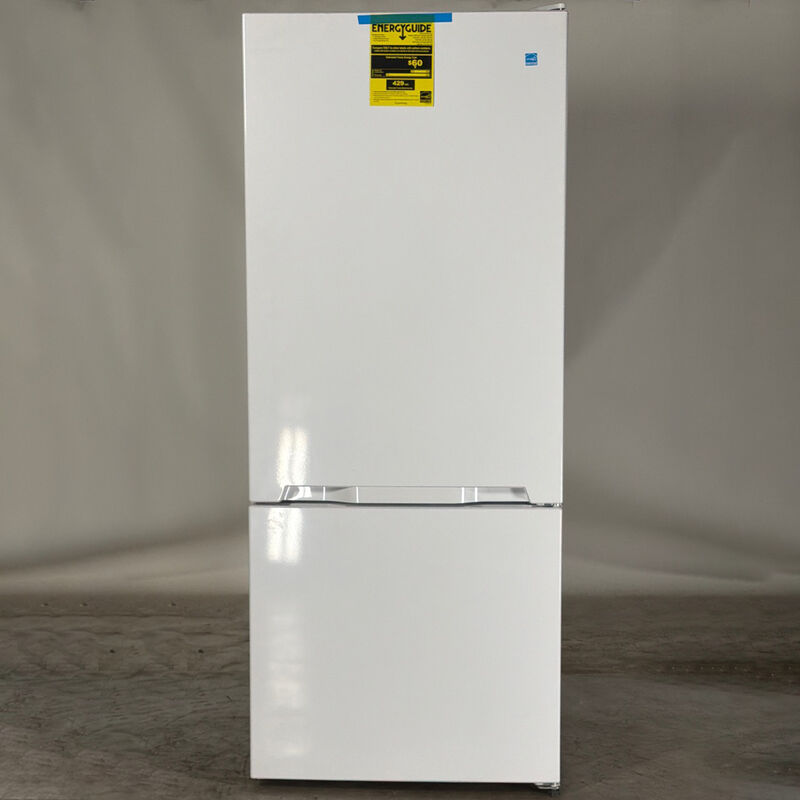 Summit 28 in. 15.1 cu. ft. Counter Depth Bottom Freezer Refrigerator - White (Open Box Excellent Condition), , hires