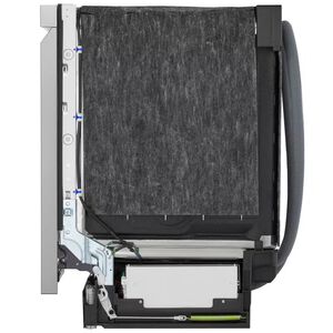 LG 24 in. Top Control Smart Dishwasher with 46 dBa Sound Level, 3rd-Rack, Dynamic Heat Dry & Pocket - PrintProof Stainless Steel, PrintProof Stainless Steel, hires