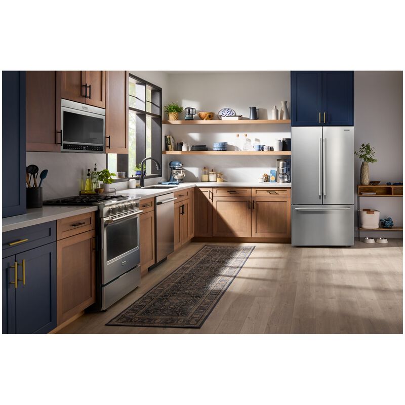 Maytag 36 in. 30.5 cu. ft. French Door Refrigerator with Internal Water Dispenser - Fingerprint Resistant Stainless Steel, , hires