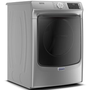 Maytag 27 in. 7.3 cu. ft. Stackable Gas Dryer with Extra Power, Sanitize, Steam & Quick Dry Cycle - Metallic Slate, Metallic Slate, hires