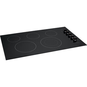 Frigidaire 36 in. 5-Burner Electric Cooktop with Simmer Burner & Power Burner - Black, , hires