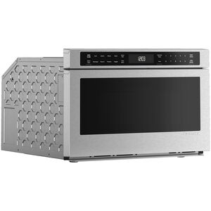 KitchenAid 24 in. 1.3 cu. ft. 950W Drawer Microwave with Sensor Cooking - Stainless Steel with PrintShield Finish, , hires