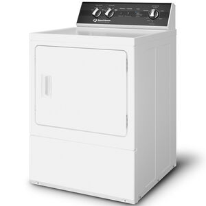 Speed Queen DR5 27 in. 7.0 cu. ft. Gas Dryer with Sensor Dry, Sanitize & Steam Cycle - White, , hires