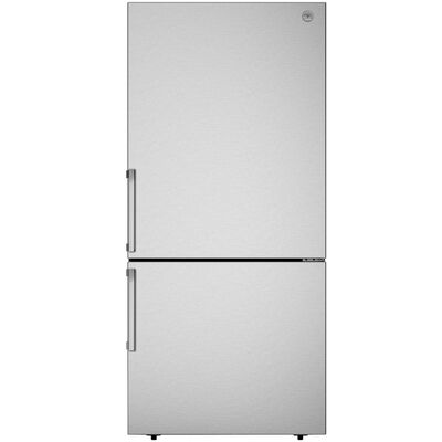 Bertazzoni Master Series 31 in. 17.1 cu. ft. Counter Depth Bottom Freezer Refrigerator - Stainless Steel | REF31BMFX