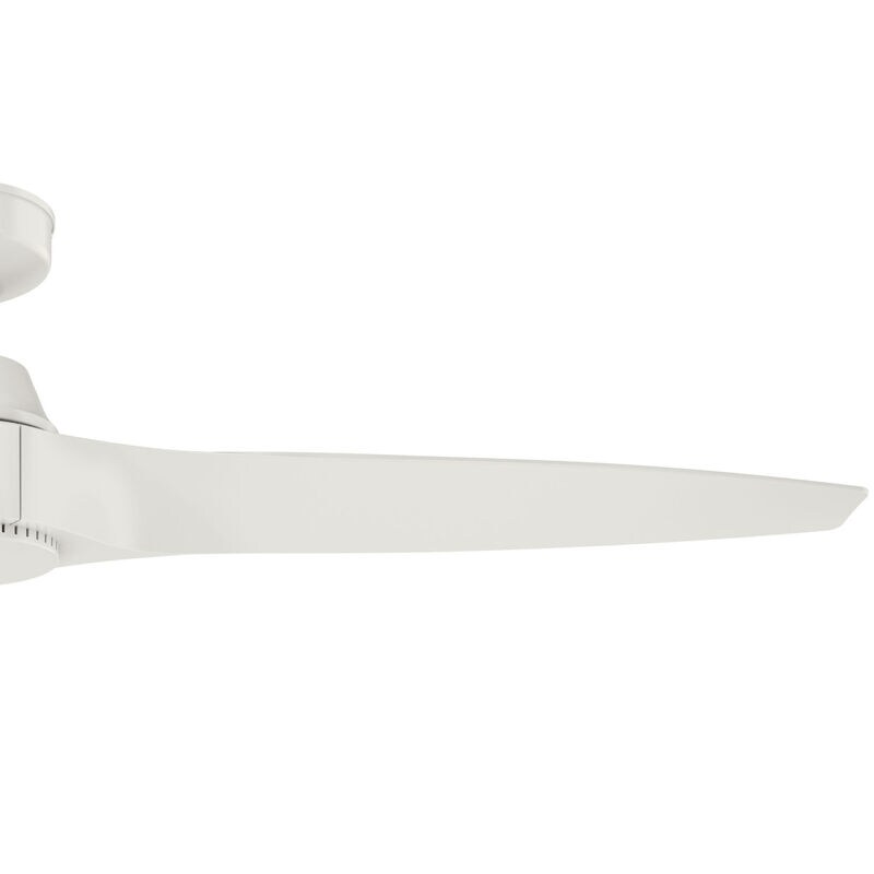 Hunter 60 in. Mosley Energy Star Damp Rated Ceiling Fan and Wall Control - Fresh White, , hires
