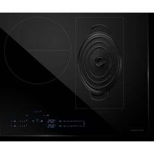 JennAir Oblivion Glass 36 in. 5-Burner Smart Induction Cooktop with Simmer Burner & Power Burner - Black, , hires