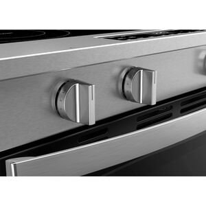 Whirlpool 30 in. 5.3 cu. ft. Smart Air-Fry Electric Range with Radiant Burners - Stainless Steel, , hires