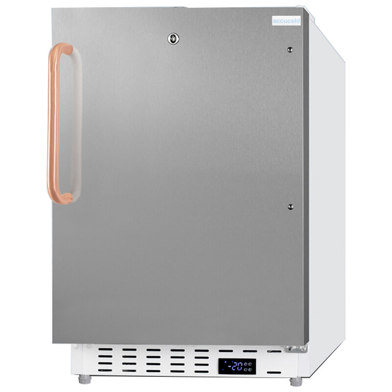 Summit Accucold 20 in. 2.5 cu. ft. Built-in Triple-Drawers Compact Upright Freezer - Stainless Steel, , hires