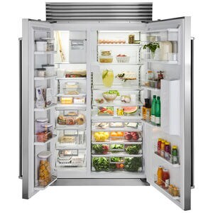 Sub-Zero Classic 48 in. 28.4 cu. ft. Built-In Smart Counter Depth Side-by-Side Refrigerator with Ice & Water Dispenser - Custom Panel Ready, , hires