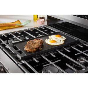 Whirlpool 30 in. 5.0 cu. ft. Air-Fry Standard Convection Gas Range with 5 Sealed Burners - Stainless Steel, , hires