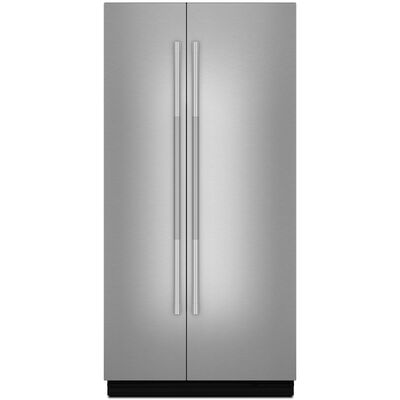 JennAir Rise 42 in. Built-In Side-by-Side Panel Kit with Handles - Stainless Steel | JBSFS42NHL