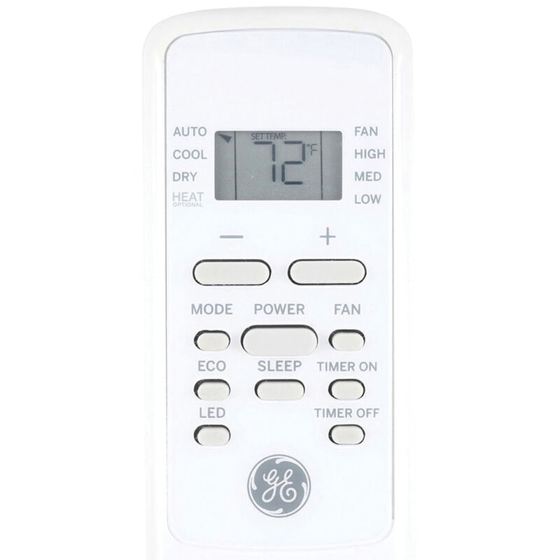 GE 10,000 BTU 115V Energy Star Through-the-Wall Air Conditioner with 3 Fan Speeds, Sleep Mode & Remote Control - White, , hires