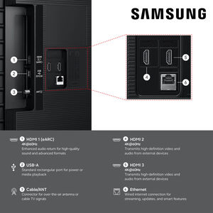 Samsung - 50" Class U8000H LED 4K UHD Smart Tizen TV, , hires