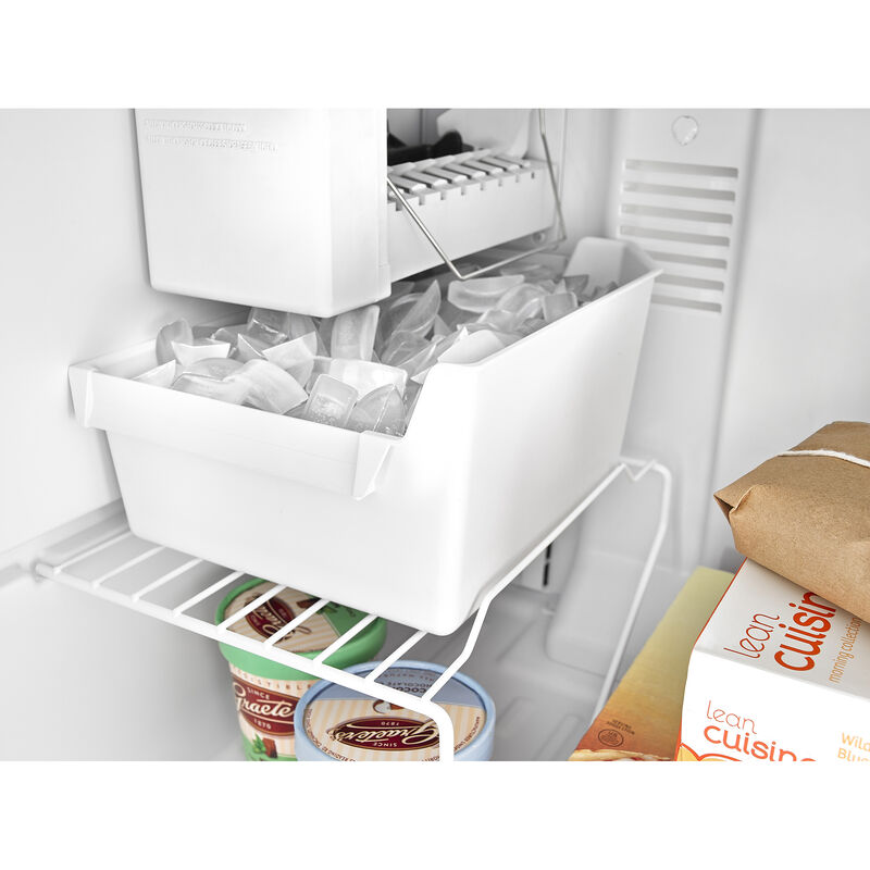 Amana 30 in. 18.2 cu. ft. Top Freezer Refrigerator with Garden Fresh Crisper Bins - Monochromatic Stainless Steel, , hires