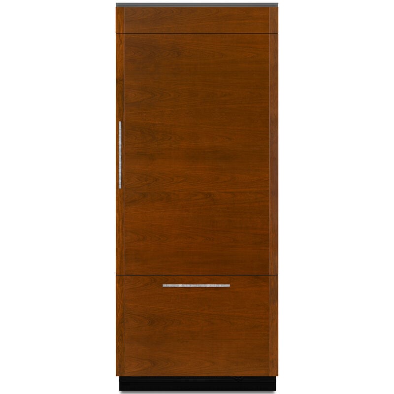 JennAir 36 in. 20.9 cu. ft. Built-In Counter Depth Bottom Freezer Refrigerator with Ice Maker - Custom Panel Ready, , hires