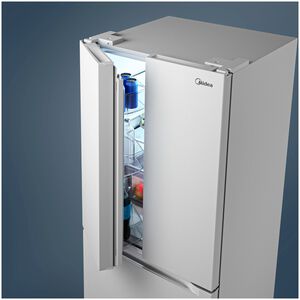 Midea 30 in. 18.4 cu. ft. French Door Refrigerator - White, White, hires