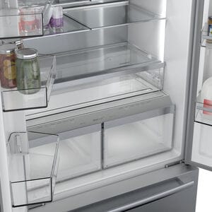 Bosch 800 Series 36 in. 20.8 cu. ft. Smart Counter Depth French Door Refrigerator with Internal Water Dispenser Anti-Finger Print Stainless Steel, Stainless Steel, hires