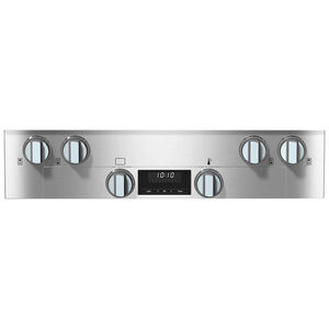 Miele 30 in. 4.6 cu. ft. Convection Oven Freestanding LP Gas Dual Fuel Range with 4 Sealed Burners - Clean Touch Steel, , hires