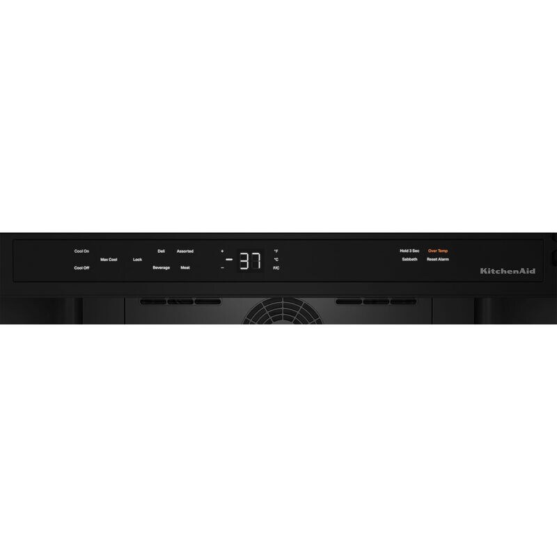 KitchenAid 24 in. 5 cu. ft. Built-In Undercounter Refrigerator - Stainless Steel, Stainless Steel, hires