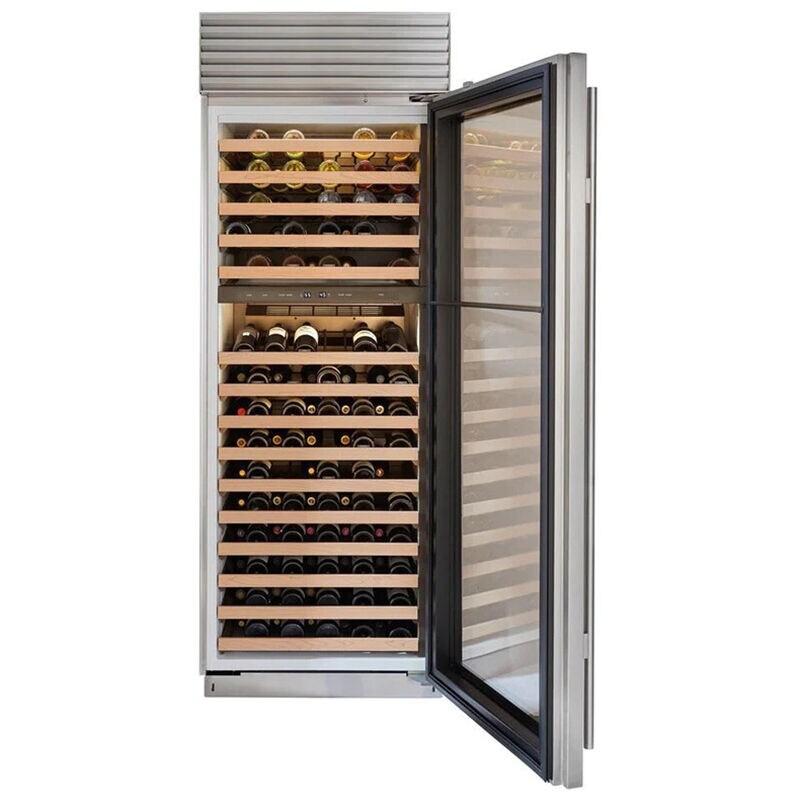 SubZero Classic Series 30 in. Builtin Wine Column Storage with Dual