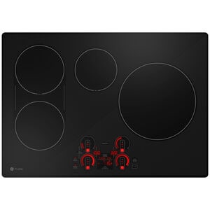 GE Profile 30 in. 4-Burner Smart Induction Cooktop with Simmer Burner & Power Burner - Black, , hires