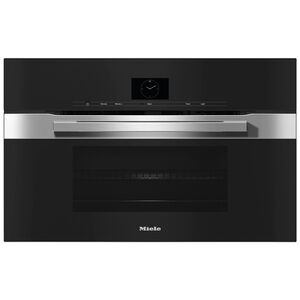 Miele PureLine Series 30 in. 1.5 cu. ft. Electric Smart Wall Oven with Standard Convection & Manual Clean - Stainless Steel, , hires
