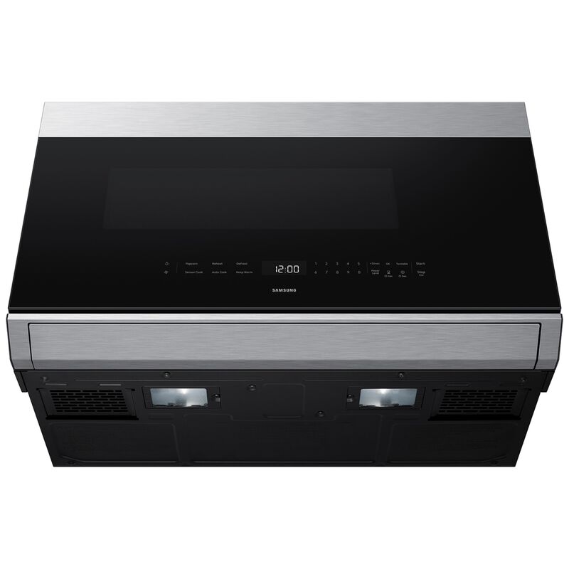 Samsung 30 in. 2.1 cu. ft. 1000W Smart Over-the-Range Microwave with 500 CFM & Sensor Cooking - Stainless Steel, , hires