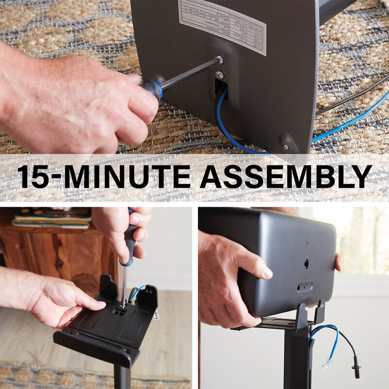 Sanus Systems Wireless Speaker Stands Designed for Sonos Five & Play 5 Speakers, , hires