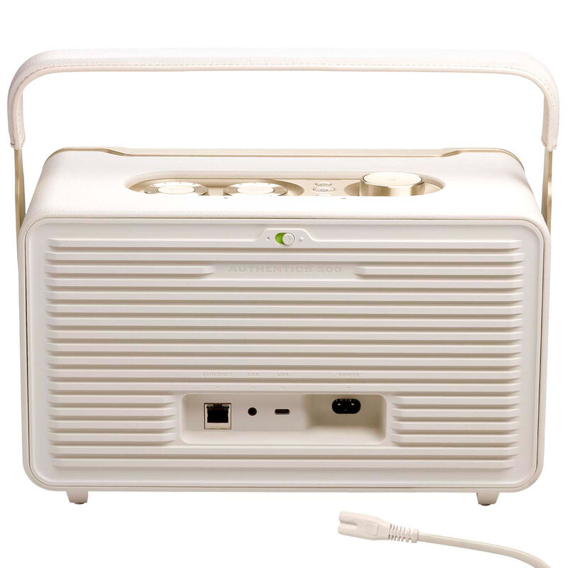 JBL Authentics 300 Bluetooth & Wi-Fi Home Speaker - White, White, hires