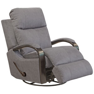 Catnapper Niles Swivel Glider Recliner - Graphite, Graphite Gray, hires