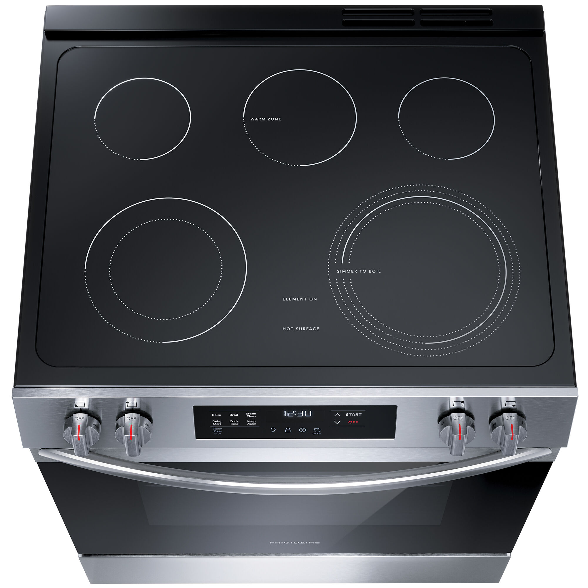 Freestanding oven ceramic cooktop cheap