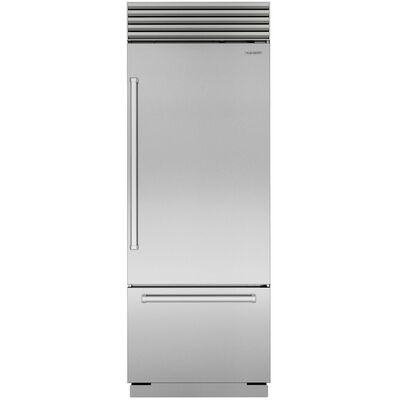 Sub-Zero Classic Series 30 in. Built-In 17.0 cu. ft. Smart Bottom Freezer Refrigerator - Stainless Steel | CL3050USPR