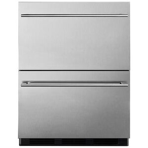 Summit 24 in. 3.0 cu. ft. Refrigerator Drawer - Stainless Steel, , hires