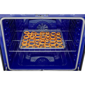 LG 30 in. 6.3 cu. ft. Smart Air-Fry True European Convection Electric Range with 4 Induction Burners - Stainless Steel, , hires