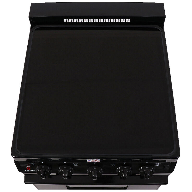 Premier 20 in. 2.4 cu. ft. Electric Range with Smoothtop Burners - Black, , hires